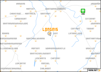 map of Longris