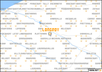 map of Longroy