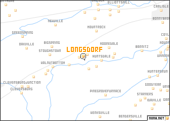 map of Longsdorf