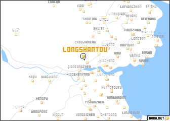 map of Longshantou