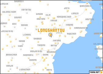 map of Longshantou