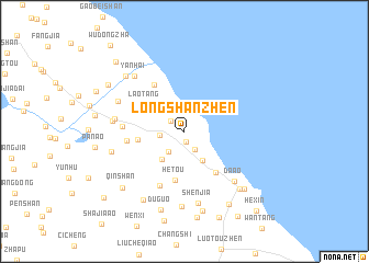 map of Longshanzhen