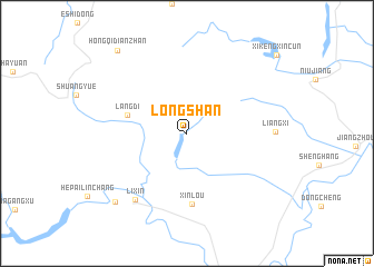 map of Longshan