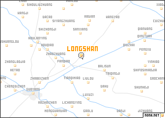 map of Longshan
