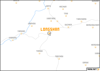 map of Longshan