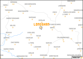 map of Longshan