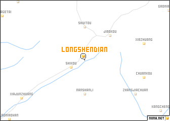 map of Longshendian