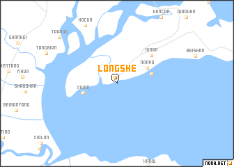 map of Longshe