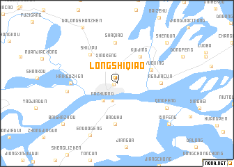 map of Longshiqiao