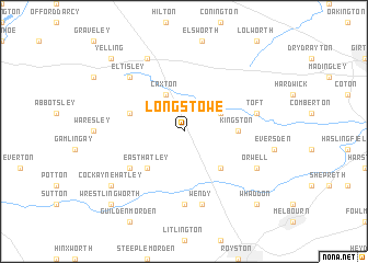 map of Long Stowe