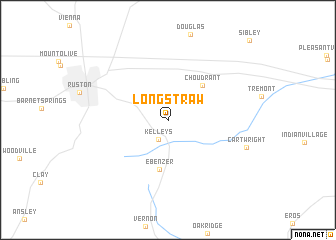 map of Longstraw