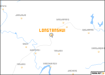 map of Longtanshui