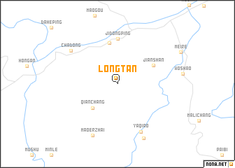map of Longtan