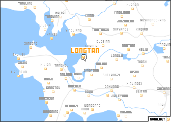 map of Longtan