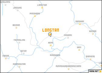 map of Longtan
