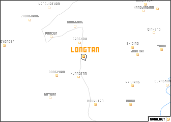 map of Longtan