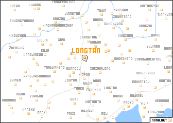 map of Longtan