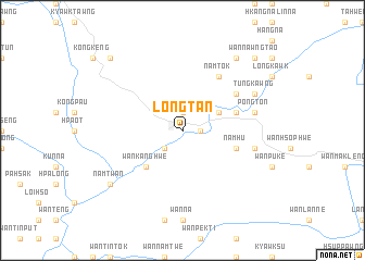 map of Longtan