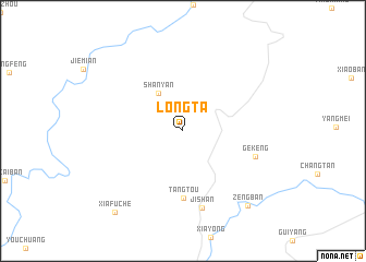 map of Longta