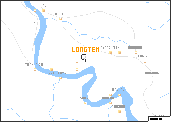 map of Longtem