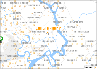 map of Long Thạnh Mỹ