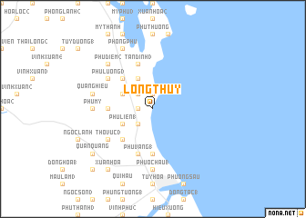 map of Long Thủy