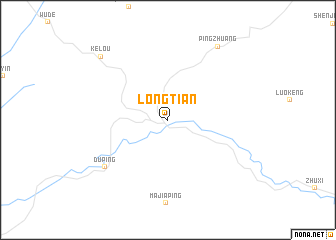 map of Longtian