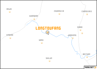 map of Longtoufang