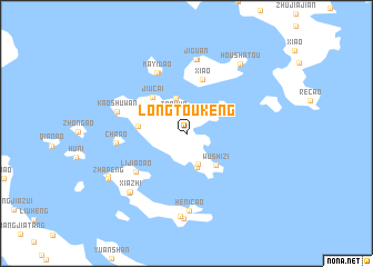 map of Longtoukeng