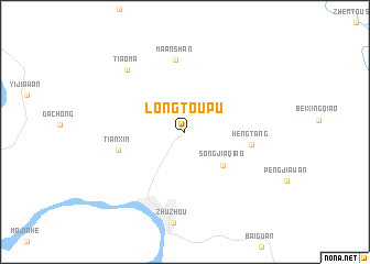 map of Longtoupu