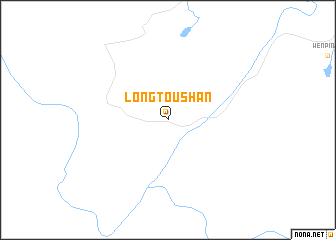 map of Longtoushan