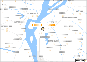 map of Longtoushan