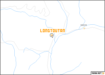 map of Longtoutan