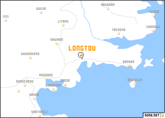 map of Longtou