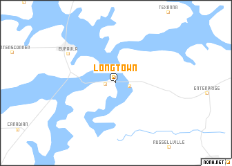 map of Longtown