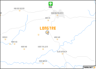 map of Longtré