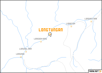 map of Long Tungan