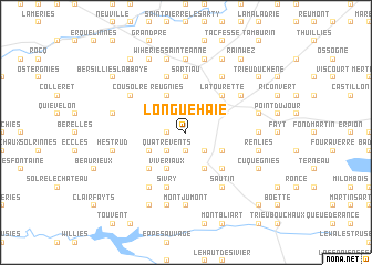 map of Longue Haie