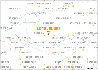 map of Longuelune