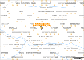 map of Longueval