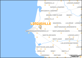 map of Longueville