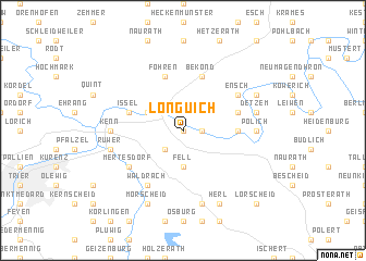 map of Longuich