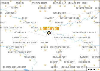 map of Longuyon