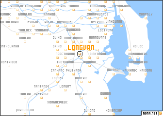 map of Long Vân