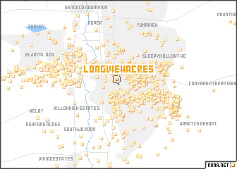 map of Longview Acres