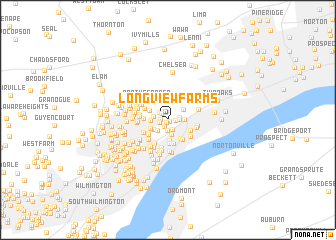 map of Longview Farms