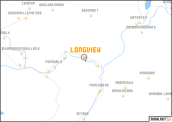 map of Longview