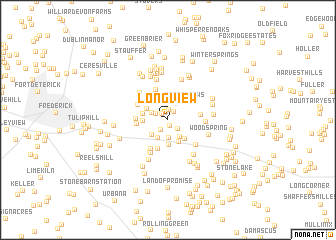 map of Longview