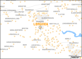 map of Longview