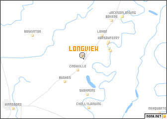 map of Longview